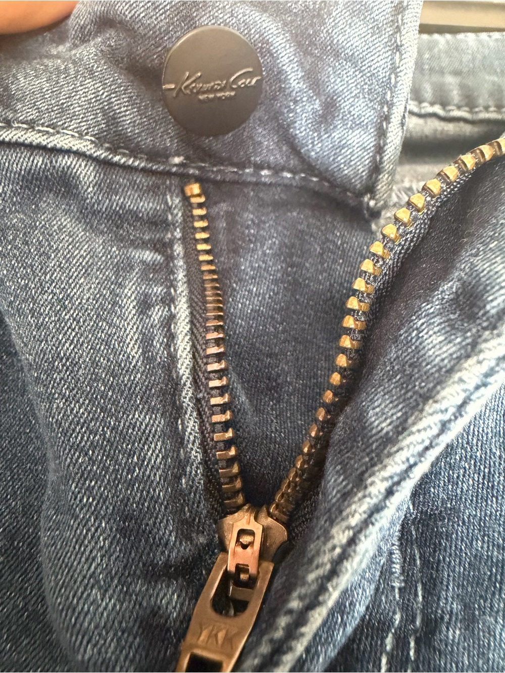 Girls Kenneth Cole New York UK Size 25 Blue Denim Skinny Jeans - Picture 7 of 7